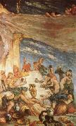 Paul Cezanne The Orgy oil on canvas